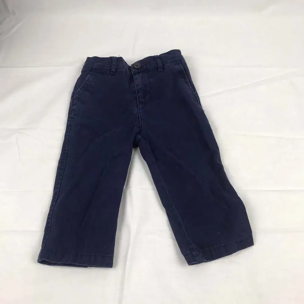 Ralph Lauren navy blue pants 12 months‎
